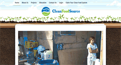 Desktop Screenshot of cleanfoodsource.com